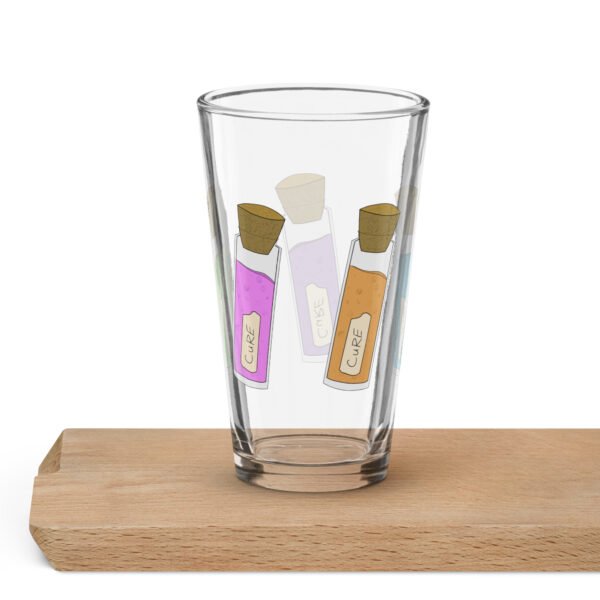 Vials and Vials of Cures Pint Glass - Image 2