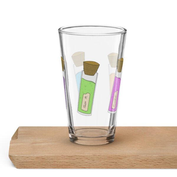 Vials and Vials of Cures Pint Glass - Image 3