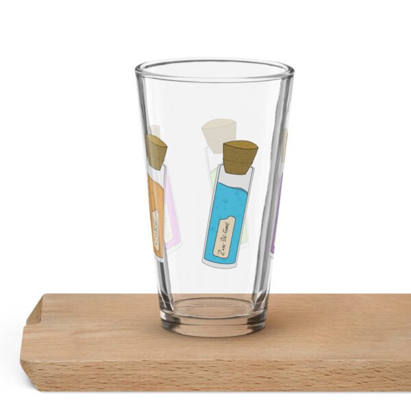 Vials and Vials of Cures Pint Glass - Image 4